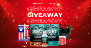 Win A $200 Prize Package Of Boat To Bowl &amp;
iHeartDogs Goodies For You &amp; Your Pup!